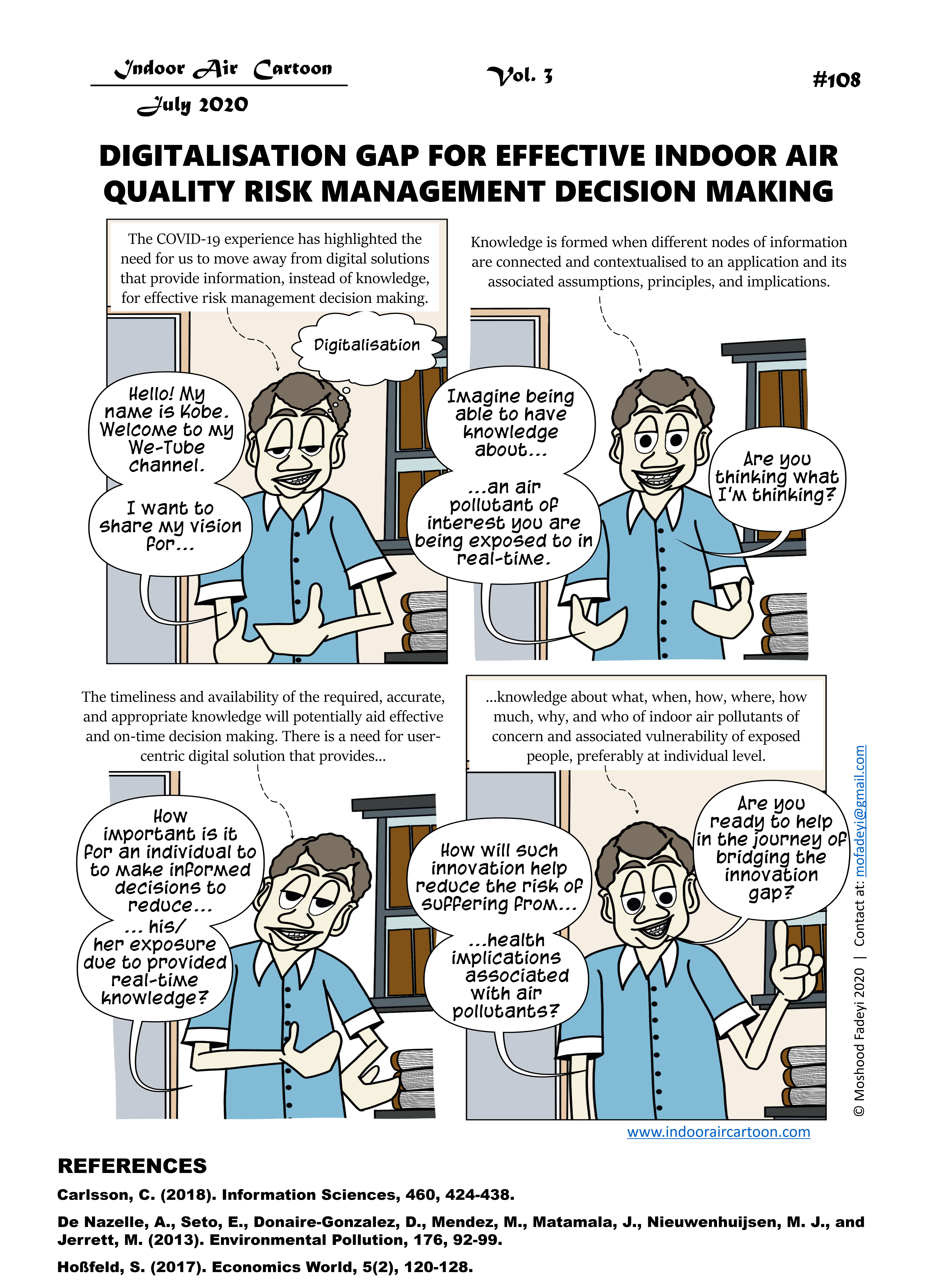 Digitalisation gap for effective indoor air quality risk management decision making