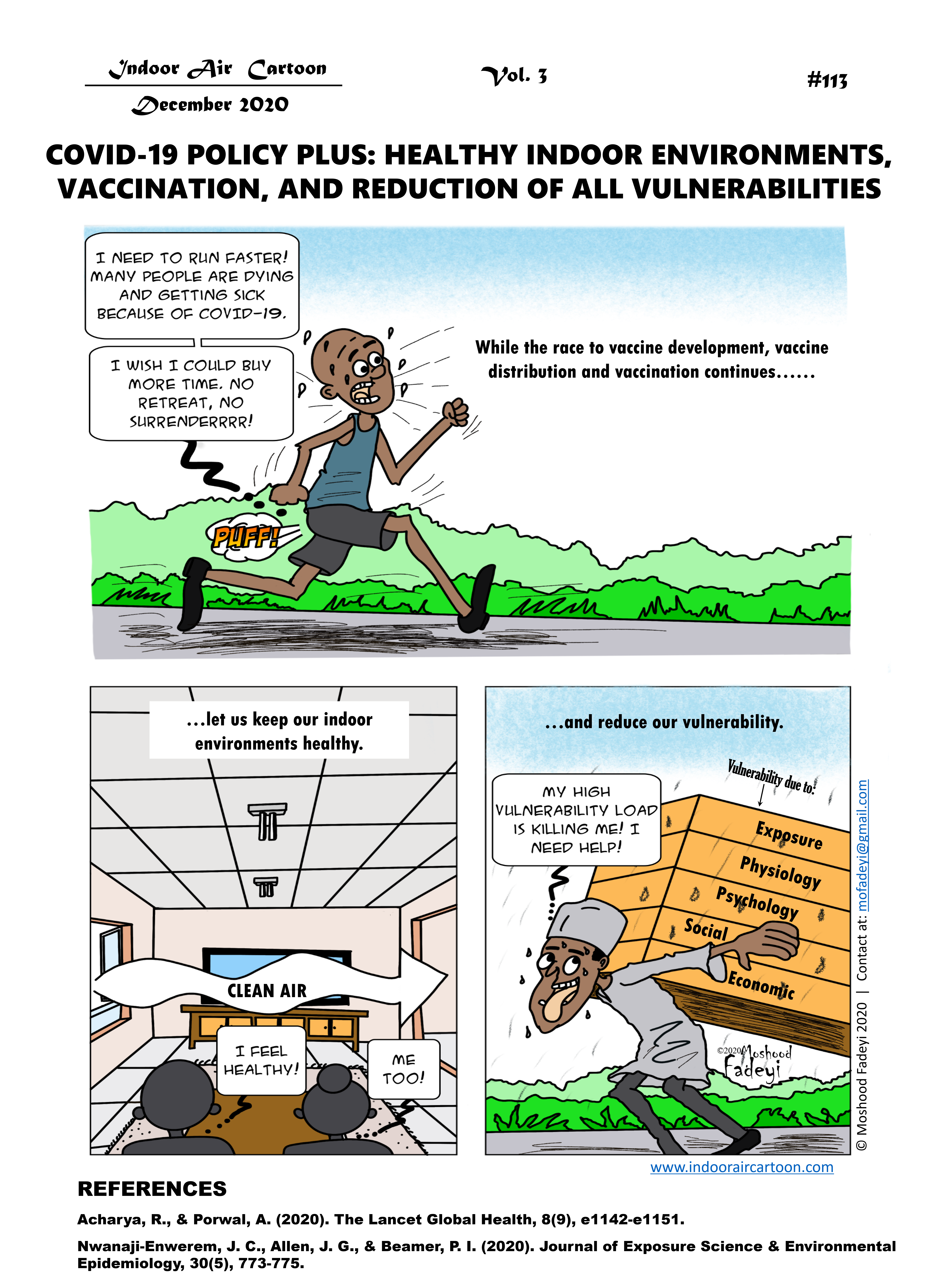 COVID-19 Policy Plus: Healthy indoor environments, vaccination, and reduction of all vulnerabilities
